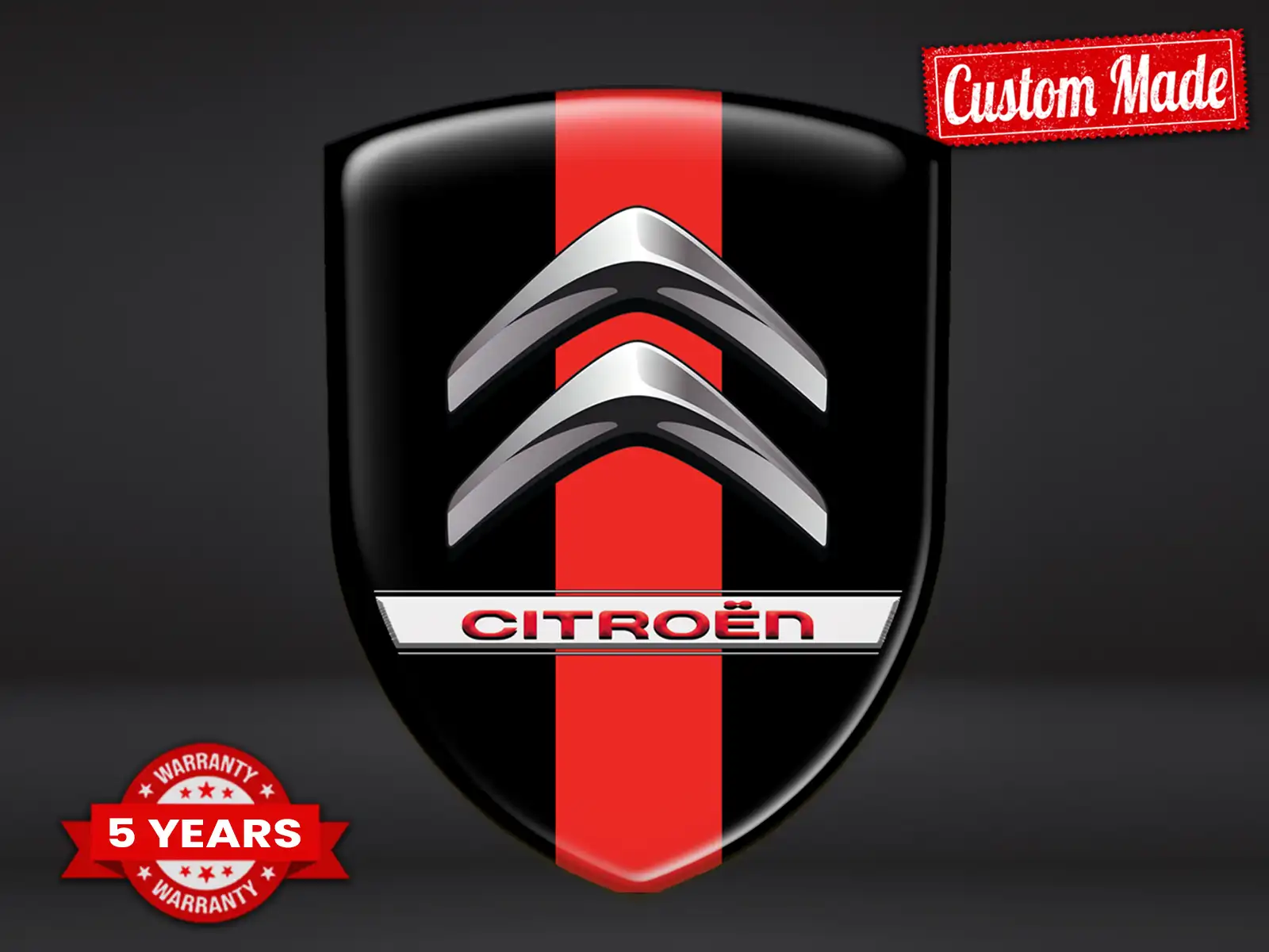 Citroen Pegatina Banner Auto Máximo Estilo Moderno Pro Resistente